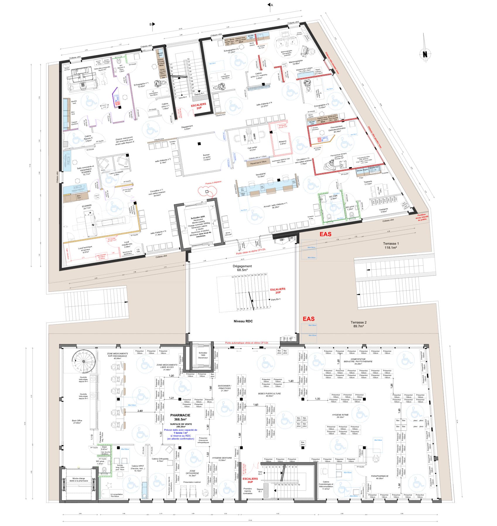 Rez-de-chaussée — Plan général